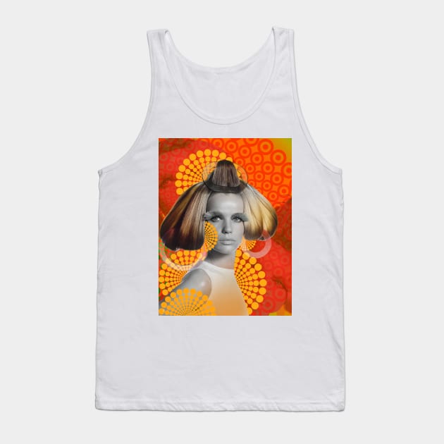 60s Supermodel Veruschka Tank Top by Dez53